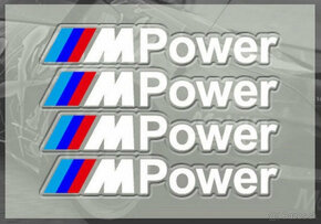 sada nálepiek BMW M Power na kľučky - 2