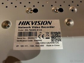 HIKVISION DS-7604NI-E1/A - 2