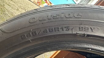 Letné pneu 245/45 R17 - 2