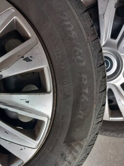 Opel Astra 205/60 Zimné pneumatiky na plechových diskoch - 2