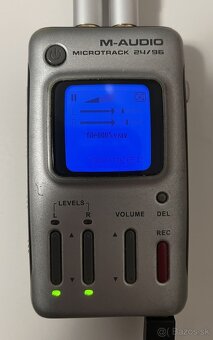 M-AUDIO MICROTRACK 24/96 + príslušenstvo - 2