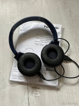 Bezdrôtové Bluetooth slúchadlá PANASONIC RB-HF420BE-A MODRÉ - 2