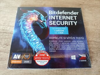 Bitdefender Internet Security - nová / nerozbalená krabica - 2