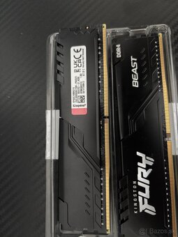 Kingston FURY 16 GB KIT DDR4 3600 MHz CL17 Beast Black - 2