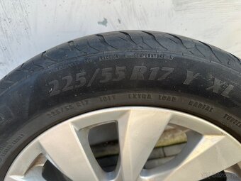 Elektróny originál Opel alu 225/55 R 17 - 2