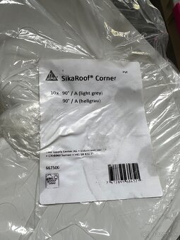 Sika Corner PVC 90/A, vonkajší ochranný PVC strešný roh - 2