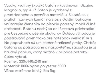 Ponúkam na predaj školske tašky - 2