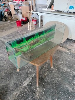 Menšie akvárium - 2