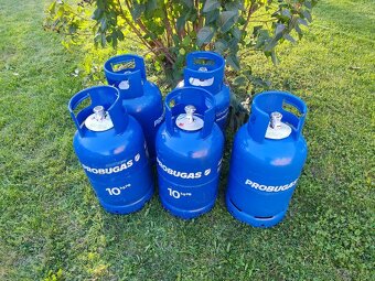 Predám 10kg plynové propan-butanové fľaše, nové a zapečatené - 2