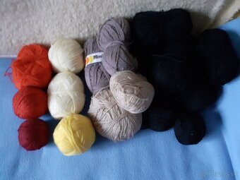 Vlny na pletenie. - 2