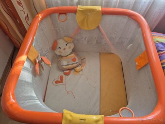 Detská ohrádka + jedálenská stolička - 2