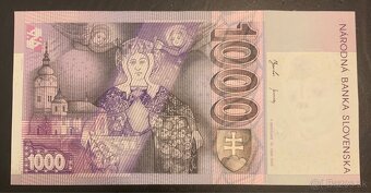 Slovenské koruny bankovky 1000 Sk - 2