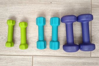 Činky pogumované - 2