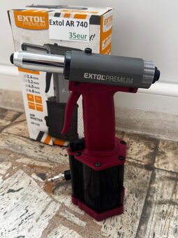 Predám pneumatickú nitovačku Extol Premium AR 740 - 2