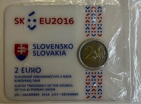 2 EURo mince Slovensko PROOF - 2