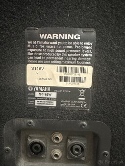 Yamaha S115V - 2