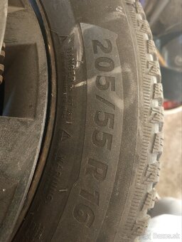 Zimná sada s diskami Michelin 205/55 r16 5x112 - 2