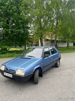 Predám Škodu Favorit 1993 – 98 000 km, nová STK a EK - 2