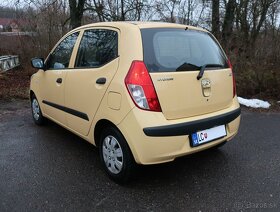 Hyundai i10 benzín 4-valec 2008, žltá pastelová - TOP PONUKA - 2