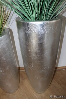 luxusna strieborna vaza 65cm - 55% - 2