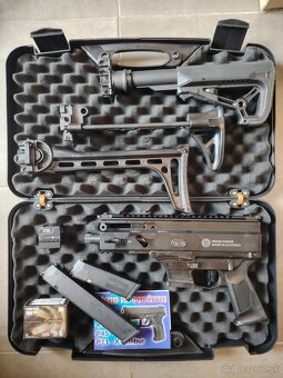 Stribog SP9A3SG 5,5" - na glock zásobníky 9x19 - 2