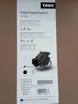 Cyklovozík Thule chariot sport - 2