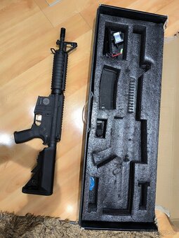 Airsoftová zbraň M4 AR15 SilentOps 7" Charlie - Čierna - 2