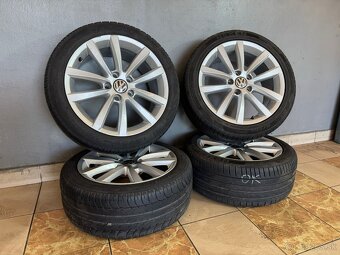 Alu disky OE komplet 5x112 R17 VW - 2