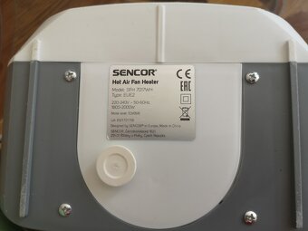Elektrický Konvektor Sencor 1800 - 2000 W - 2