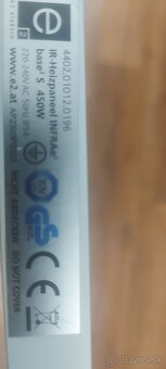 NA PREDAJ INFRAČERVENÝ VYKUROVACI PANEL - 2