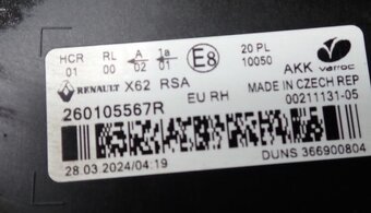 renault master svetlo IV - 2