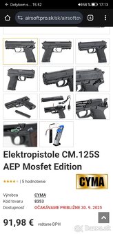 cyma CM. 125S mosfet edition AEP - 2