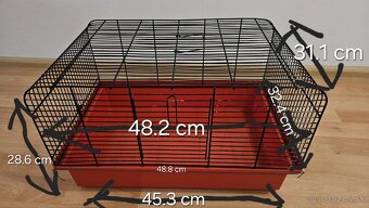 Klietka pre škrečka s príslušenstvom - 2