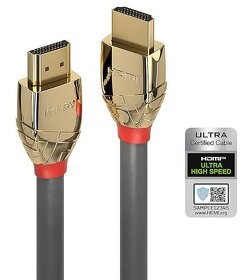 LINDY HDMI 2.1 kábel, Gold Line High Speed, 1m - 2