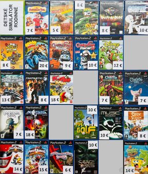 PS2 - Playstation 2 Videohry - 2