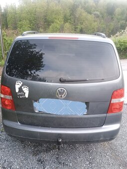 Predám WV Touran 1,9 TDI, 77 kw,bkc bez dpf - 2