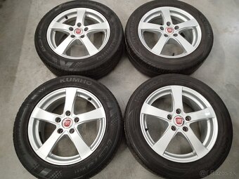 Letne ALU 5x110 R16 6,5J ET37 DEZENT FIAT CROMA - 2