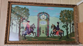 Vyšívaný obraz - Gobelin 114x68 cm - 2