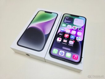 Apple iPhone 14 128gb MIDNIGHT,ZÁRUKA,BATERKA 100% - 2