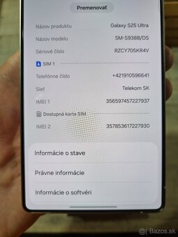 Samsung Galaxy S25 Ultra 512Gb jet black aj vymenim - 2