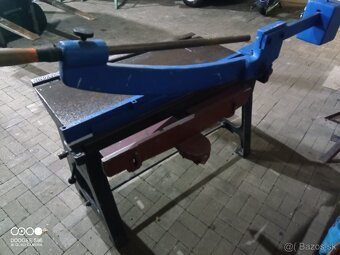 ohýbačka a tabuľové nožnice - 2