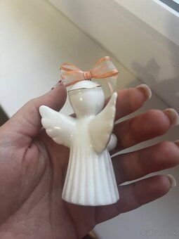 Soška anjela - porcelán - 2