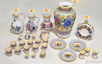 Modranská keramika farebná - 2