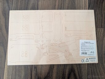 Nerozbalené drevené 3D puzzle - Mlyn - 2