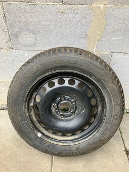 predám rezervný disk + pneumatiku 215/60 R16 na škodu Yeti - 2