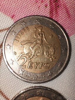 Na predaj dve Grécke zberateľské mince v hodnote 2 eurá - 2
