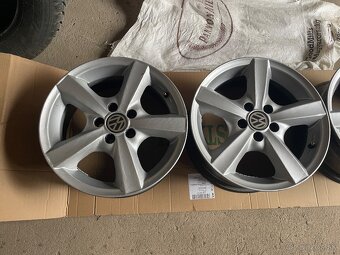 Hliníkové disky R15 5x100 Golf 4 - 2