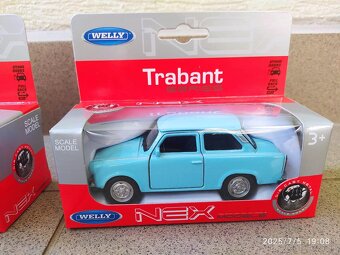 Predám model Trabant, dĺžka 14 cm - 2