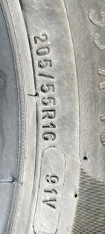Predám 1 letnú pneumatiku 205/55 R16 91V Michelin Primacy 4 - 2