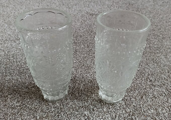 2x váza "cibulák", Pavel Pánek, sklárne Libochovice - 2